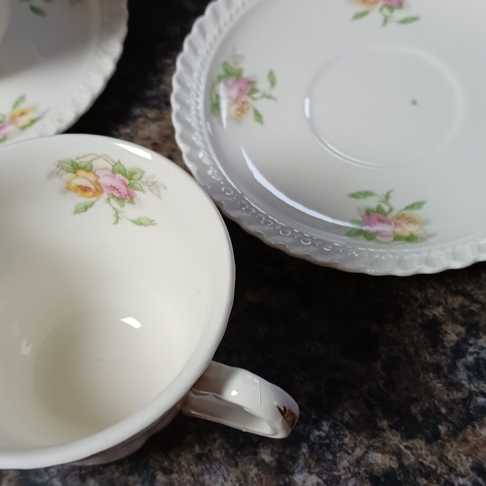 1930's vintage demitasse  set of 8 cups and saucers